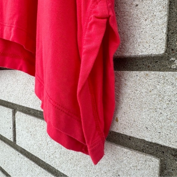 Soft Surroundings Ravello Timely Henley Tunic Top Coral - Picture 10 of 11